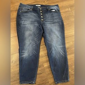 Kancan button fly jeans